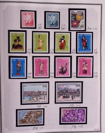 1885-1986, Collection de Monaco un 1 volumes, avec