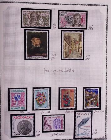 1885-1986, Collection de Monaco un 1 volumes, avec