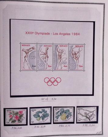 1885-1986, Collection de Monaco un 1 volumes, avec