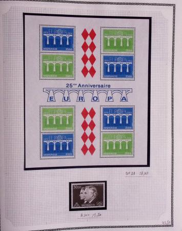 1885-1986, Collection de Monaco un 1 volumes, avec