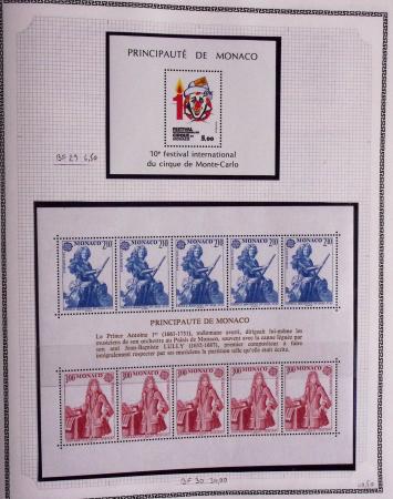 1885-1986, Collection de Monaco un 1 volumes, avec