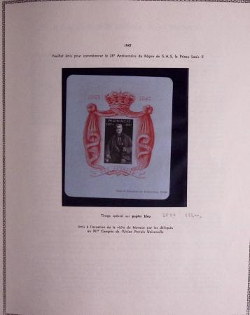 1885-1986, Collection de Monaco un 1 volumes, avec