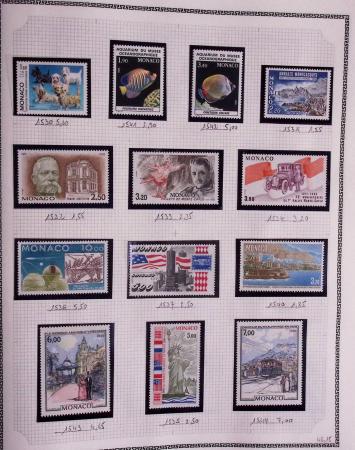1885-1986, Collection de Monaco un 1 volumes, avec