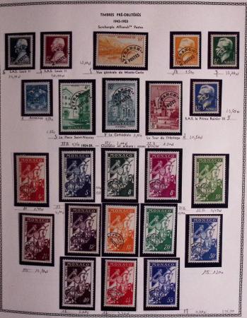 1885-1986, Collection de Monaco un 1 volumes, avec