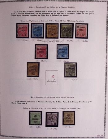 1885-1986, Collection de Monaco un 1 volumes, avec