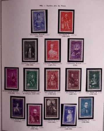 1885-1986, Collection de Monaco un 1 volumes, avec