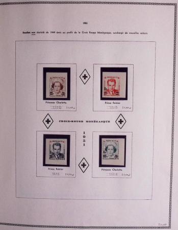 1885-1986, Collection de Monaco un 1 volumes, avec