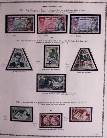 1885-1986, Collection de Monaco un 1 volumes, avec