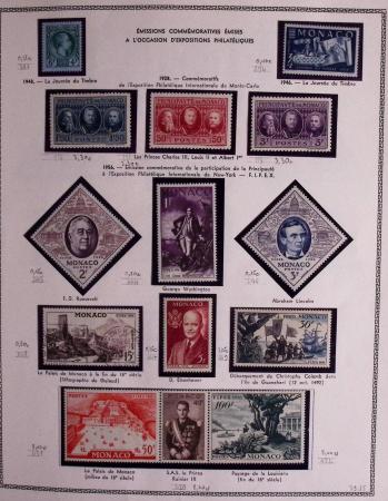 1885-1986, Collection de Monaco un 1 volumes, avec