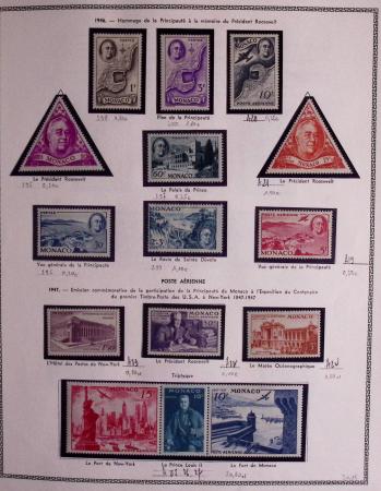 1885-1986, Collection de Monaco un 1 volumes, avec