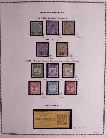 1885-1986, Collection de Monaco un 1 volumes, avec