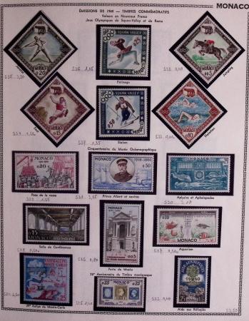 1885-1986, Collection de Monaco un 1 volumes, avec