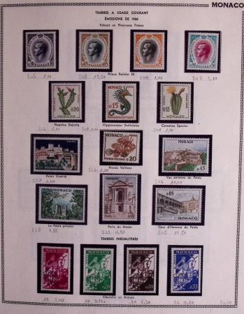1885-1986, Collection de Monaco un 1 volumes, avec