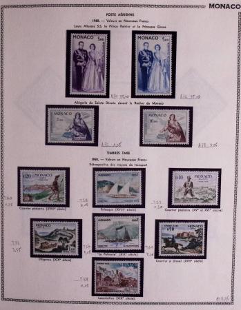 1885-1986, Collection de Monaco un 1 volumes, avec