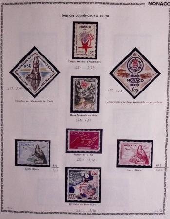 1885-1986, Collection de Monaco un 1 volumes, avec