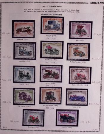 1885-1986, Collection de Monaco un 1 volumes, avec