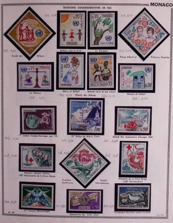 1885-1986, Collection de Monaco un 1 volumes, avec