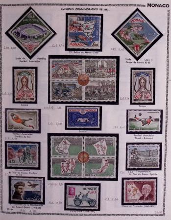 1885-1986, Collection de Monaco un 1 volumes, avec