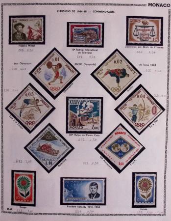 1885-1986, Collection de Monaco un 1 volumes, avec