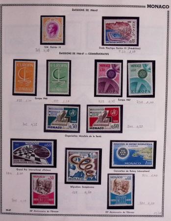 1885-1986, Collection de Monaco un 1 volumes, avec