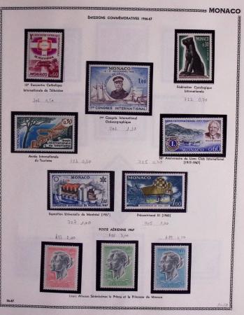 1885-1986, Collection de Monaco un 1 volumes, avec