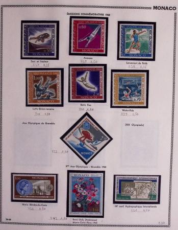 1885-1986, Collection de Monaco un 1 volumes, avec