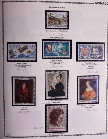 1885-1986, Collection de Monaco un 1 volumes, avec