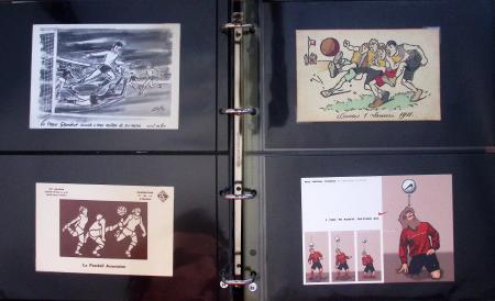 Exceptionnelle collection sur le thème du foot en 30