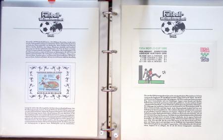 Exceptionnelle collection sur le thème du foot en 30