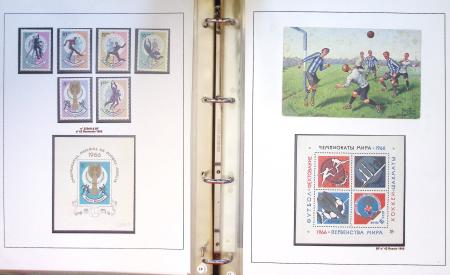 Exceptionnelle collection sur le thème du foot en 30
