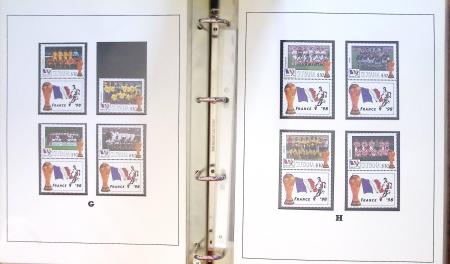 Exceptionnelle collection sur le thème du foot en 30