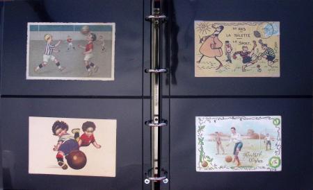 Exceptionnelle collection sur le thème du foot en 30