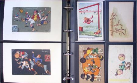 Exceptionnelle collection sur le thème du foot en 30