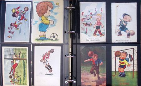 Exceptionnelle collection sur le thème du foot en 30