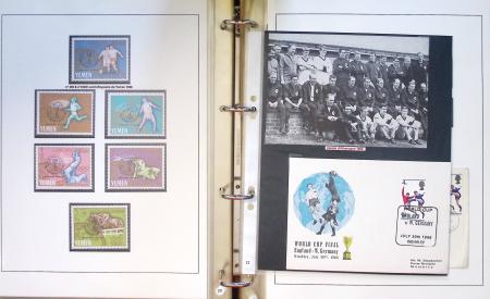 Exceptionnelle collection sur le thème du foot en 30