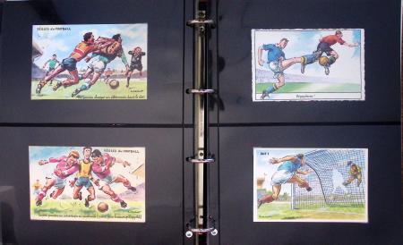 Exceptionnelle collection sur le thème du foot en 30