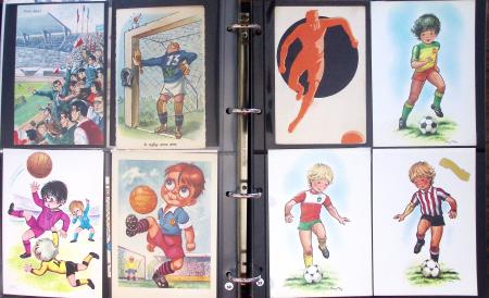Exceptionnelle collection sur le thème du foot en 30