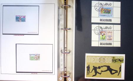Exceptionnelle collection sur le thème du foot en 30