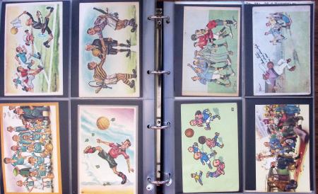 Exceptionnelle collection sur le thème du foot en 30