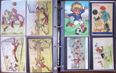Exceptionnelle collection sur le thème du foot en 30
