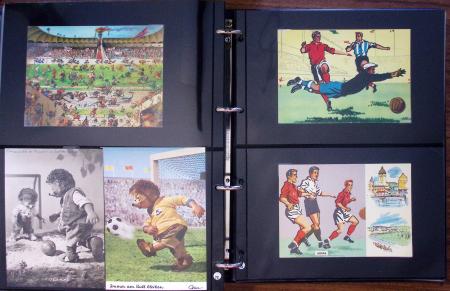 Exceptionnelle collection sur le thème du foot en 30