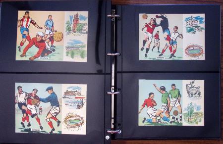 Exceptionnelle collection sur le thème du foot en 30