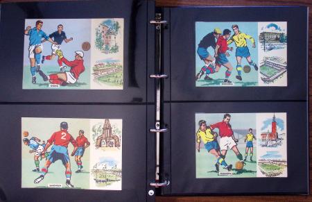 Exceptionnelle collection sur le thème du foot en 30