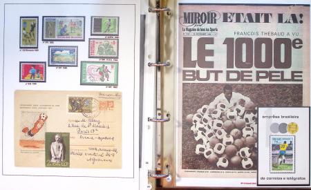 Exceptionnelle collection sur le thème du foot en 30