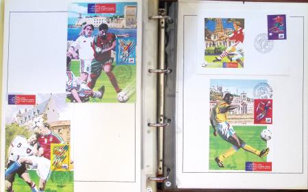 Exceptionnelle collection sur le thème du foot en 30