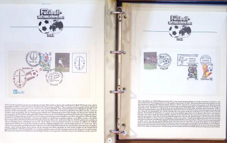 Exceptionnelle collection sur le thème du foot en 30