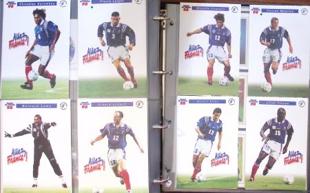 Exceptionnelle collection sur le thème du foot en 30