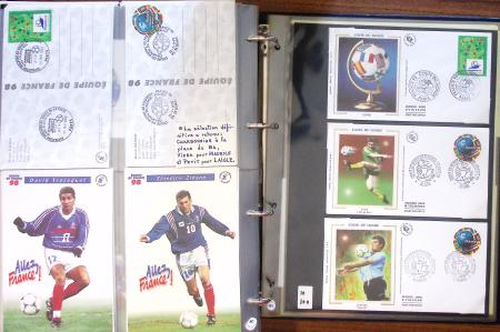 Exceptionnelle collection sur le thème du foot en 30