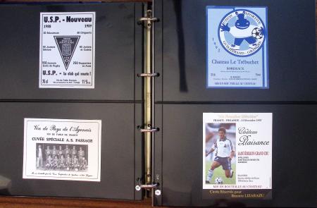 Exceptionnelle collection sur le thème du foot en 30