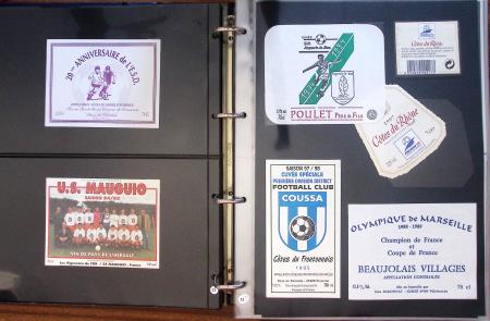 Exceptionnelle collection sur le thème du foot en 30